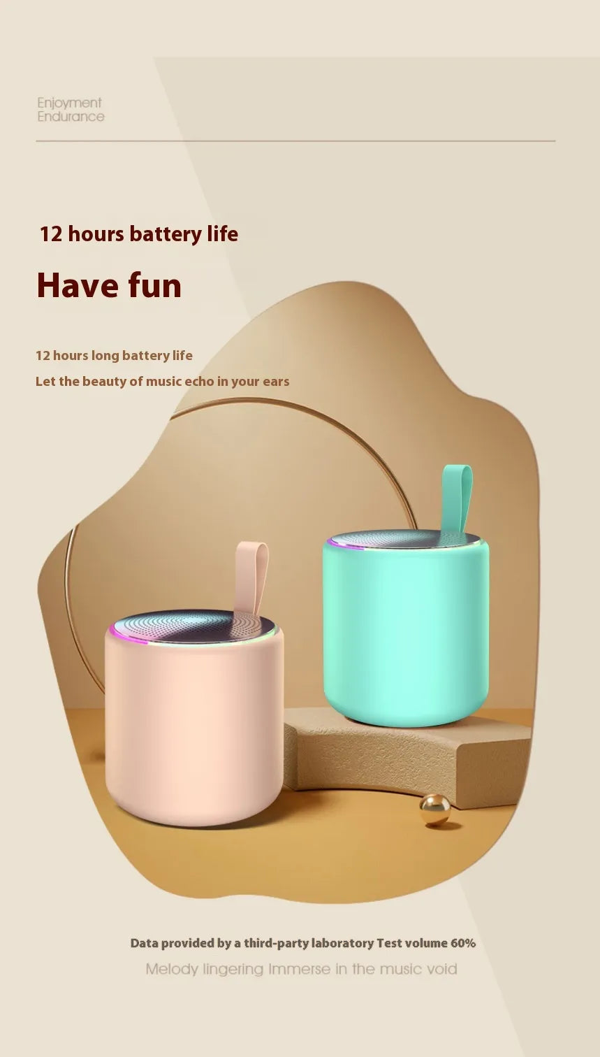 Bluetooth Audio Mini Desktop Portable