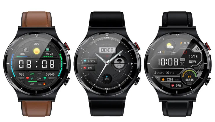 The New Smart Watch Wireless Charging ECG Monitoring