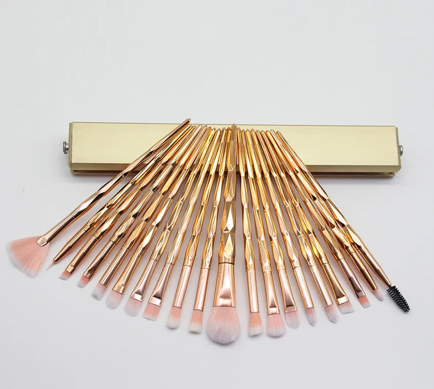 Diamond Colorful Beauty Makeup Brush Utensils