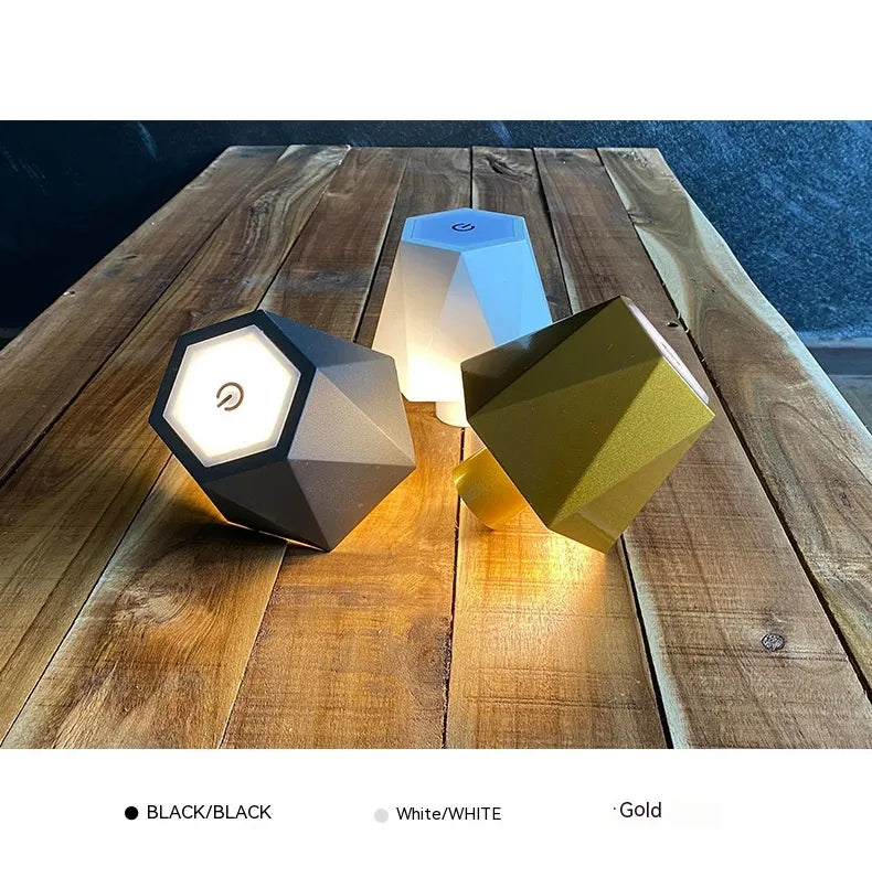 Bar Table Lamp Wine Bottle Lights Bistro Ambience Light Bedroom Wireless Usb Charging Creative Small Night
