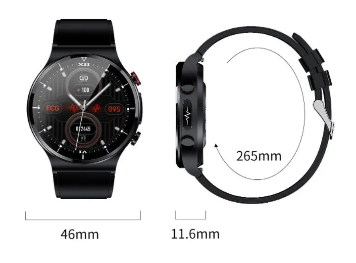 The New Smart Watch Wireless Charging ECG Monitoring
